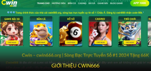 Cwin666: Đánh Giá Trải Nghiệm Game Đổi Thưởng